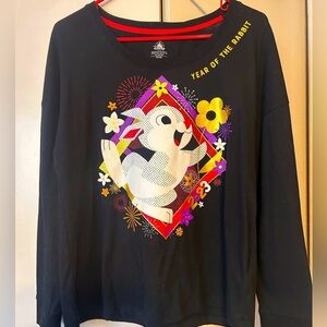 Disney Year of the Rabbit 2023 Long Sleeve T-Shirt, Size M